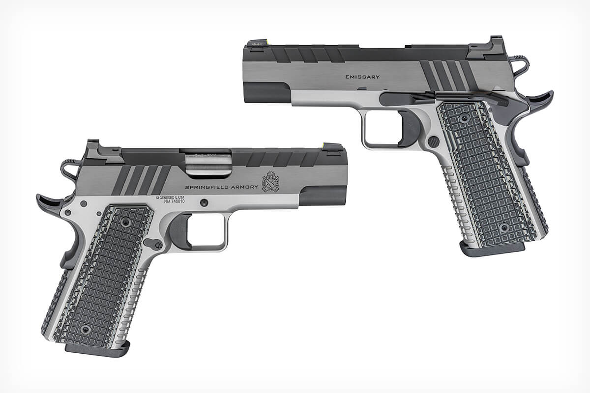 First Look: Springfield Armory 1911 Emissary 9mm Handgun with 4.24-inch Barrel